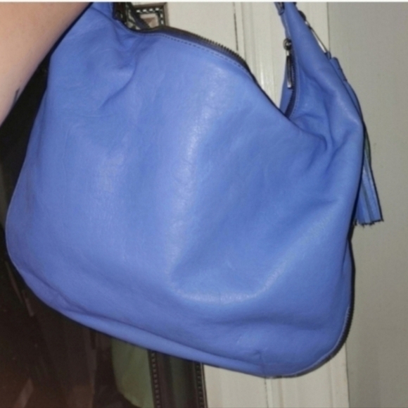 🍂🍁RARE!!!REBECCA MINKOFF TWILIGHT SKY BAILEY HOBO BAG - Picture 9 of 14